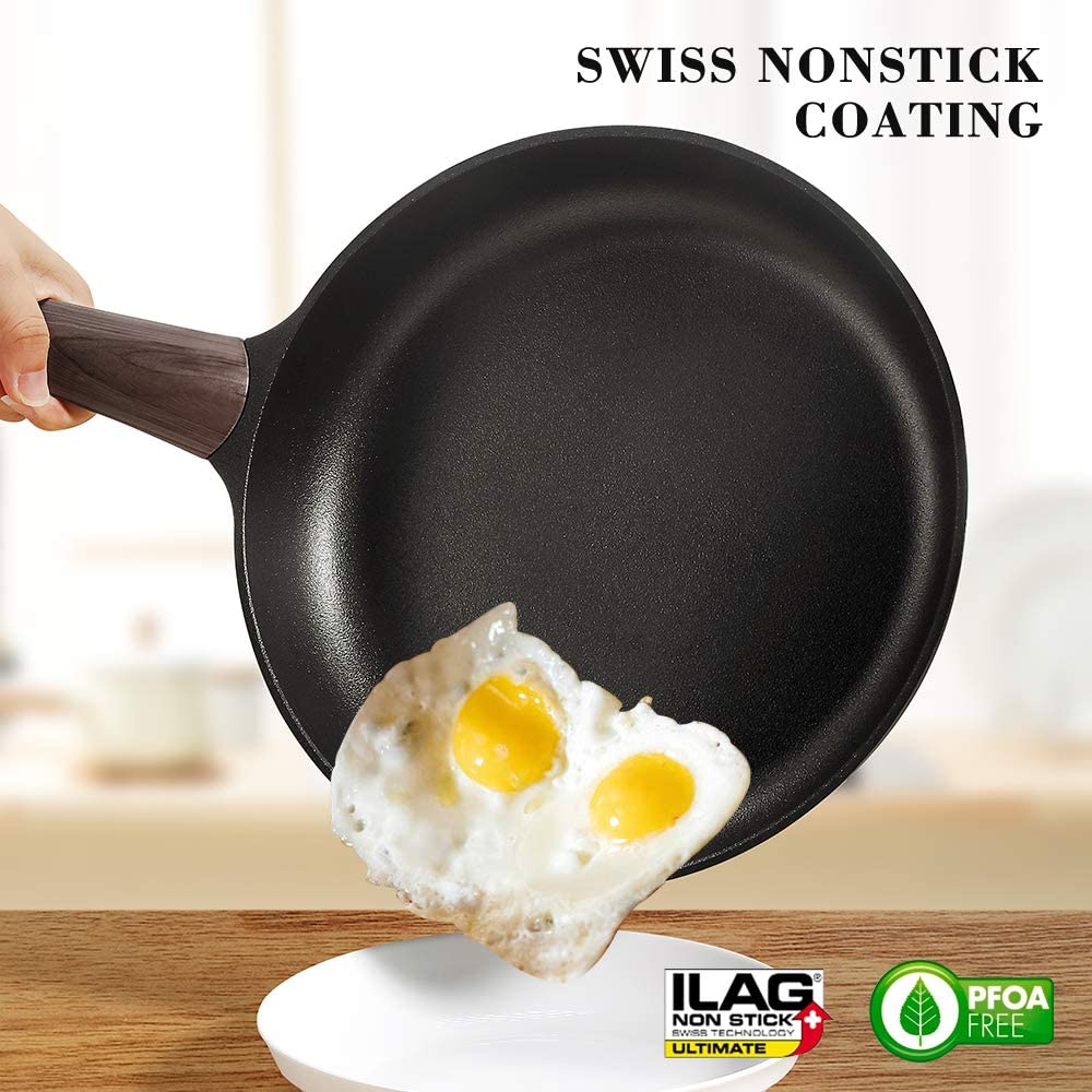 Sensarte Nonstick Frying Pan Skillet, Swiss Granite Coating